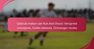 Gebruik maken van Run And Shoot: Verspreid concepten, Snelle releases, Ontvanger routes